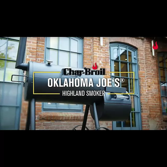 Char-Broil Smoker Oklahoma Joe - Grillfläche (B x T): 88 x 44 cm - Oklahoma Joe's Highland Smoker Char-Broil