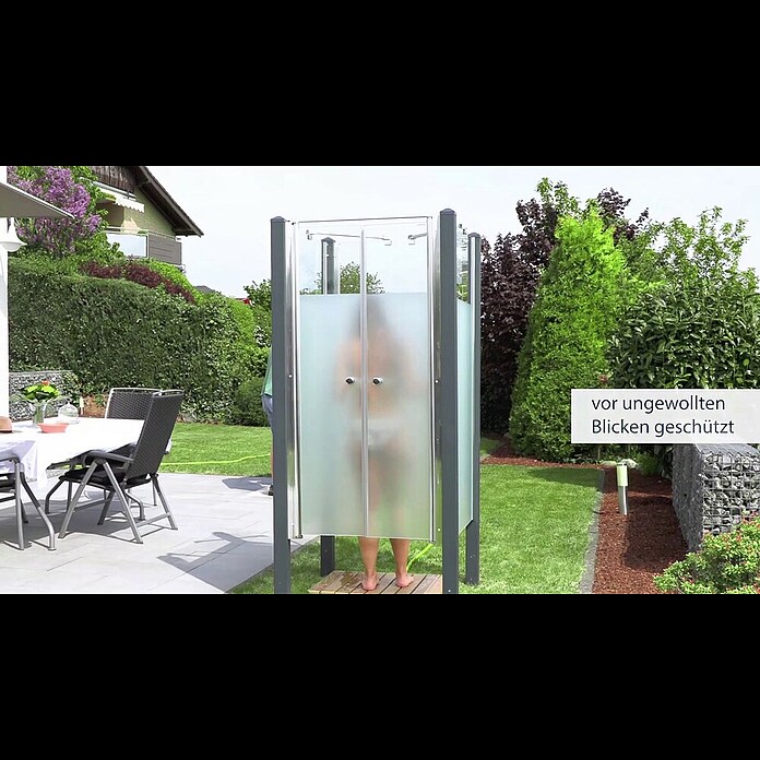 Breuer Gartendusche Fara-OL x B x H: 100 x 115 x 180 cm Product