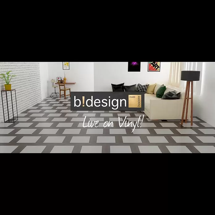Vinylboden Isocore Inside - Sardegna, Fliese, 600 x 600 x 8 mm - B!design Isocore Inside by BAUHAUS – Lust auf Veränderung?
