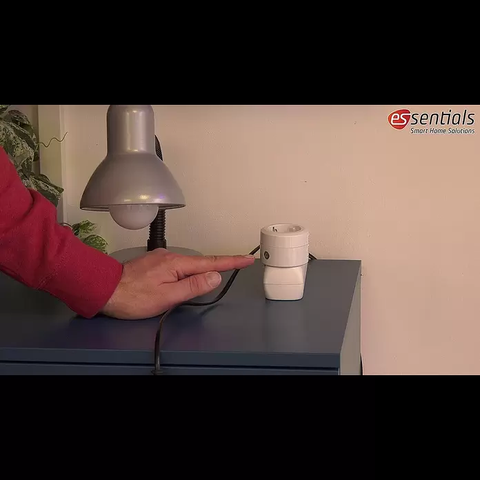 Essentials WiFi-Schaltsteckdose - Weiß, 10 A, Max. Anschlussleistung: 2.300 W - essentials Schaltsteckdose installieren und in der App anlernen