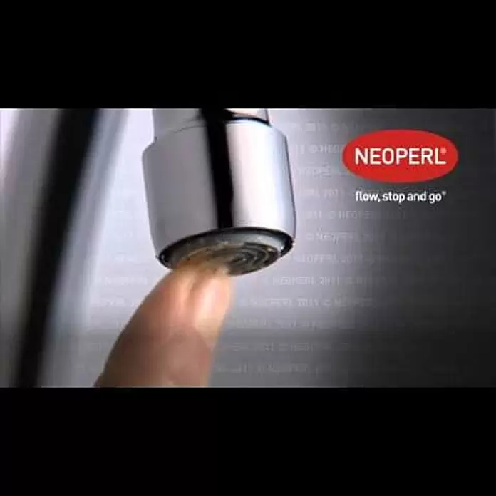 Neoperl Cascade SLC Strahlregler - M24, 1 Stk., Verchromt - Limescale Protection: Neoperl Cascade SLC Faucet Aerator