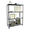 Simonrack Simonclick Metallregal Simonclick Plus (H x B x T: 150 x 90 x 40 cm, Traglast pro Boden: 180 kg, Anzahl Böden: 4 Stk., Stecken, Anthrazitgrau) | BAUHAUS