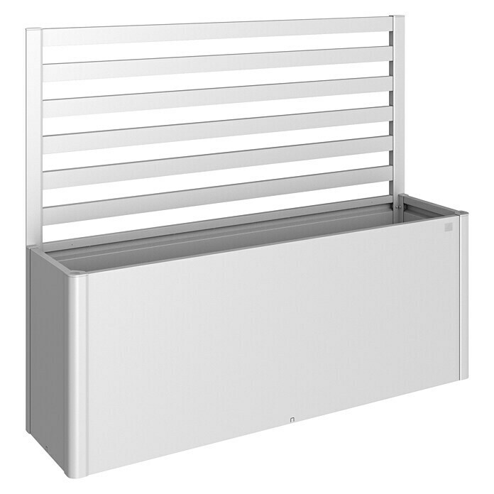 Biohort Sichtschutz-Rankgitter für 2 m Seite, Gr. 200 (200 x 91 cm, Silber/Metallic, Stahl, 1 Stk.) | BAUHAUS