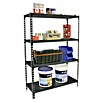 Simonrack Simonclick Metallregal Simonclick Super Plus (H x B x T: 150 x 110 x 30 cm, Traglast pro Boden: 200 kg, Anzahl Böden: 4 Stk., Stecken, Anthrazit/Anthrazit) | BAUHAUS