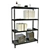 Simonrack Simonclick Metallregal Simonclick Super Plus (H x B x T: 150 x 110 x 30 cm, Traglast pro Boden: 200 kg, Anzahl Böden: 4 Stk., Stecken, Anthrazit/Anthrazit) | BAUHAUS