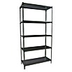 Simonrack Simonclick Metallregal Simonclick Mega Plus (H x B x T: 200 x 120 x 50 cm, Traglast pro Boden: 200 kg, Anzahl Böden: 5 Stk., Stecken, Anthrazit/Silber) | BAUHAUS