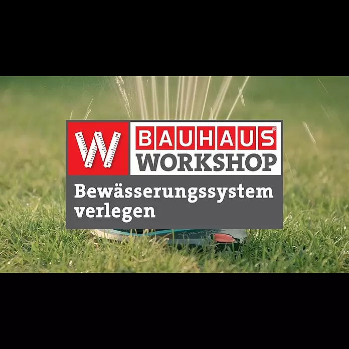 Gardena Sprinklersystem Anschlussdose - ¾″ - Bewässerungssystem installieren [Anleitung] | BAUHAUS Workshop