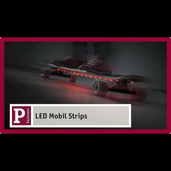 Paulmann LED-Band Function Mobil Strip - Länge: 0,8 m, Lichtfarbe: RGB - Strips Profile Video