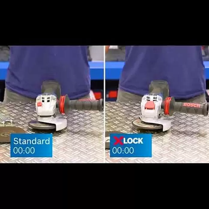 Bosch Professional X-Lock Elektro-Trennschleifer GWX 14-125 - Durchmesser Scheibe: 125 mm, Leerlaufdrehzahl: 11.000 U/min - Bosch X-Lock Wechselsystem im Vergleich | BAUHAUS