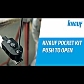 Knauf Drucktüröffner Pocket Kit (Passend für: Schiebetürsystem Pocket Kit, Kunststoff) | BAUHAUS