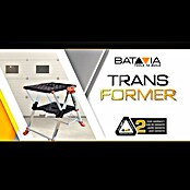 Batavia Klapptritt Transformer (4 in 1 Werkbank und Trittleiter, Arbeitshöhe: 2,3 m, Belastbarkeit: 150 kg) | BAUHAUS