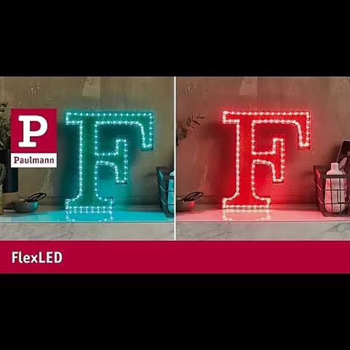Paulmann LED-Band Function FlexLED - Länge: 5 m, Lichtfarbe: Warmweiß, 10,5 W - Paulmann Licht: FlexLED - der flexible LED Strip für DIY-Ideen
