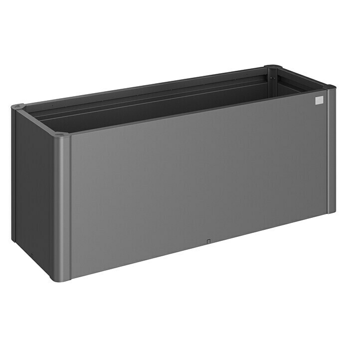Biohort Belvedere Hochbeet Midi (53 x 152 x 61 cm, Stahl, Dunkelgrau Metallic) | BAUHAUS