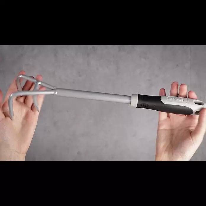 Gardol Hand-Kleingrubber - Arbeitsbreite: 8 cm, Anzahl Zinken: 3, Kurzstiel - Gardol Hand-Kleingrubber
