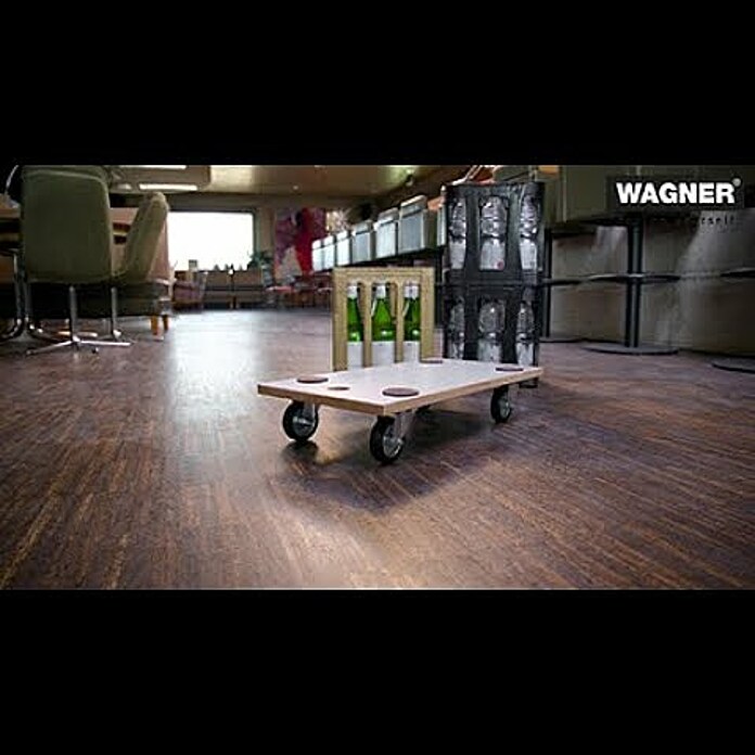 Wagner System Transportroller MM 1319 (L x B x H: 57,5 x 30 x 10 cm, Traglast: 200 kg, Holz) | BAUHAUS