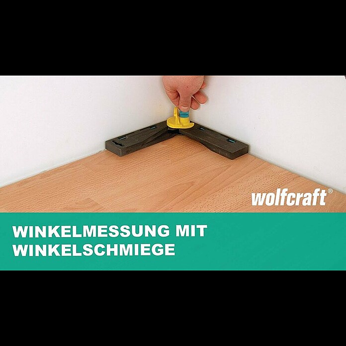 Wolfcraft WinkelmesserWinkel: 30 ° - 180 ° Product