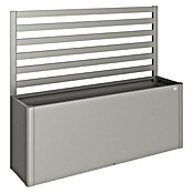 Biohort Sichtschutz-Rankgitter (201 x 91 cm, Quarzgrau Metallic, Passend für: Biohort Hochbeet DaVinci) | BAUHAUS