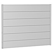 Biohort Sichtschutzelement (B x H: 180 x 135 cm, Stahl, Silber Metallic) | BAUHAUS