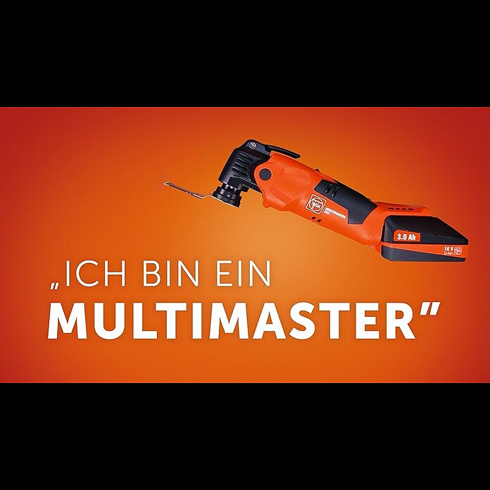 Fein Multifunktionswerkzeug-Set MultiMaster MM 500 PlusLeistungsaufnahme: 350 W, 10.000 U/min - 19.500 U/min, Oszillationswinkel: ± 1,7° Product