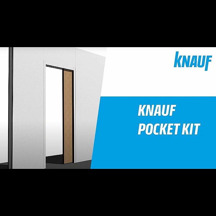 Knauf Schiebetürsystem Pocket Kit StandardGeeignet für: Holztüren, Stahl Product