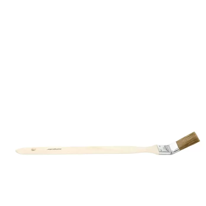 swingcolor Premium Heizkörperpinsel Lasur - Breite Borsten: 35 mm, Hollestermischung, Naturholz