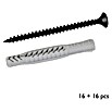 Walteco Rusticline Schrauben-Set (Schraubenset incl. Dübel) | BAUHAUS