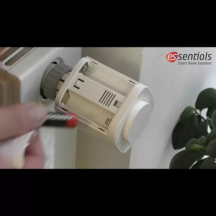 Essentials Thermostatventil Design - Manuell - essentials Heizkörperthermostat Bluetooth anlernen und 30 % Heizenergie sparen