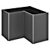 Biohort Belvedere Hochbeet Maxi L-Form 