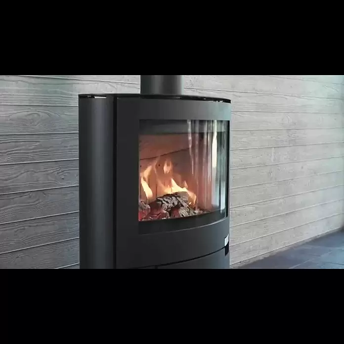 Aduro Kaminofen 15-3 - 6,5 kW, Raumheizvermögen: 334 m³, Material Verkleidung: Stahl, Schwarz - Aduro 15 Produktfilm