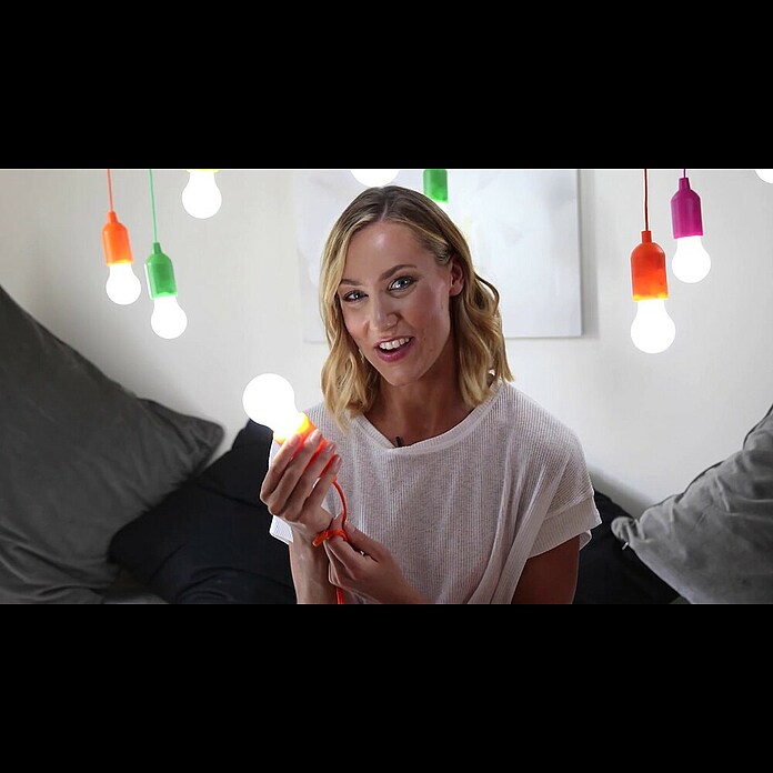 LED-Dekoleuchte Handy Lux (4 Stk., Bunt, B x H: 5,5 x 15,5 cm) | BAUHAUS