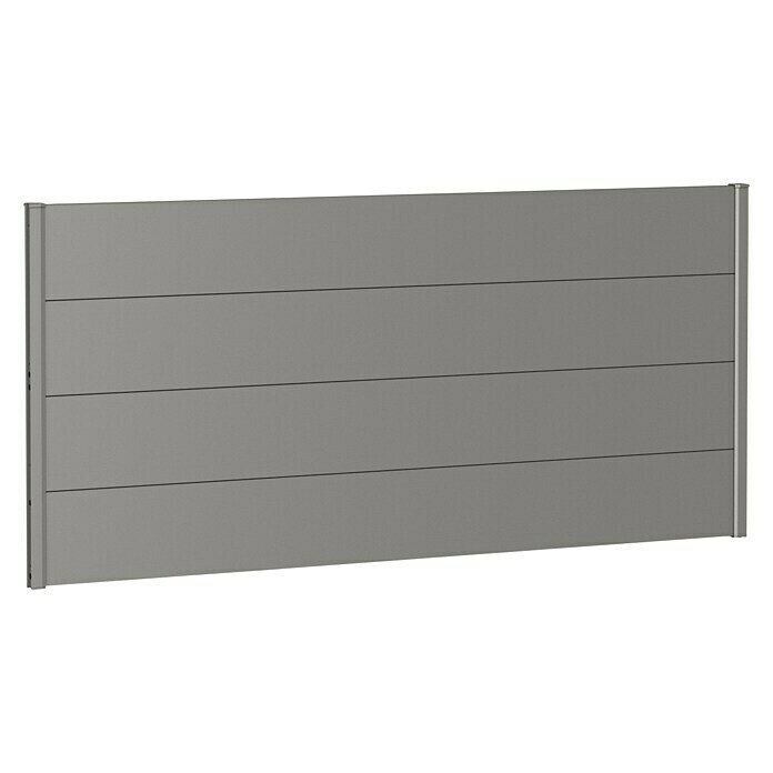 Biohort Sichtschutzelement (B x H: 200 x 90 cm, Stahl, Quarzgrau Metallic) | BAUHAUS