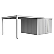 Biohort Neo Seitendach (Passend für: Biohort Gerätehaus Neo 4A/4B/4C/4D, Silber Metallic, 300 x 347 cm) | BAUHAUS