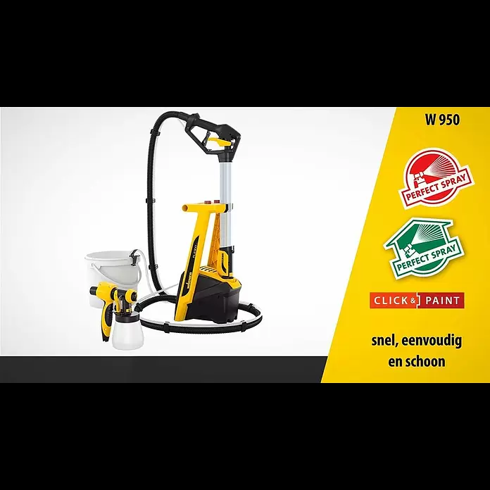 Wagner Farbsprühsystem W 950 Flexio - 630 W, Förderleistung: 0,525 l/min - WAGNER Universal Sprayer W 950 FLEXiO | Producteigenschappen