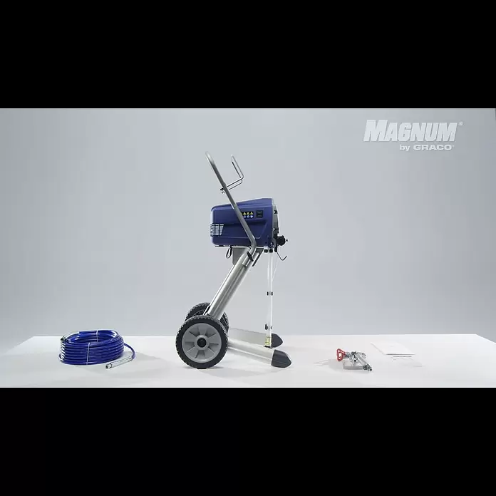 Graco Magnum Sistema de pulverización de pintura A100 Proplus - Caudal: 1,8 l/min, Velocidad de trabajo: 18 m²/min - Magnum