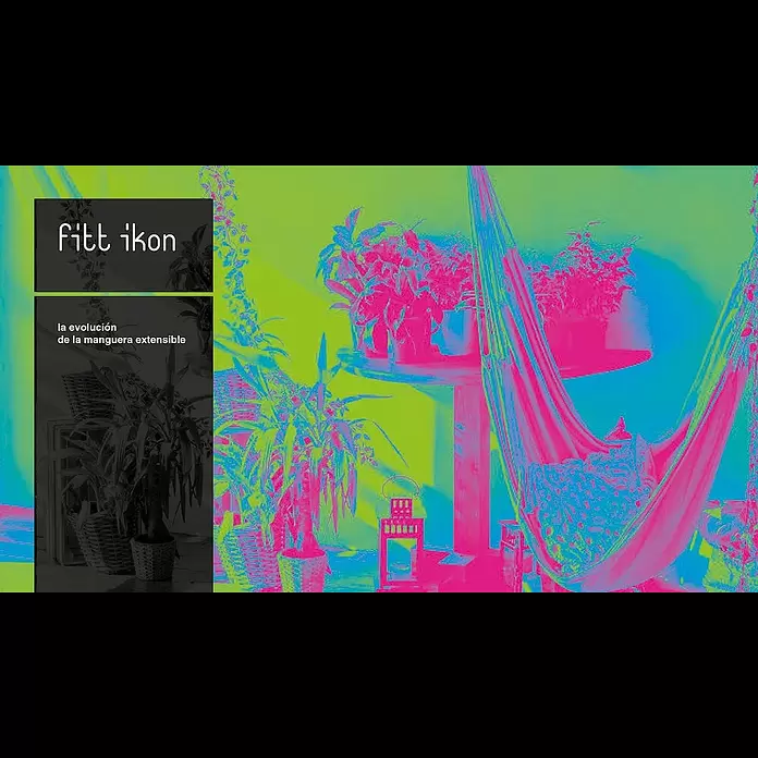 Fitt Manguera para jardín Ikon - Verde - FITT Ikon - La evolución de la manguera extensible