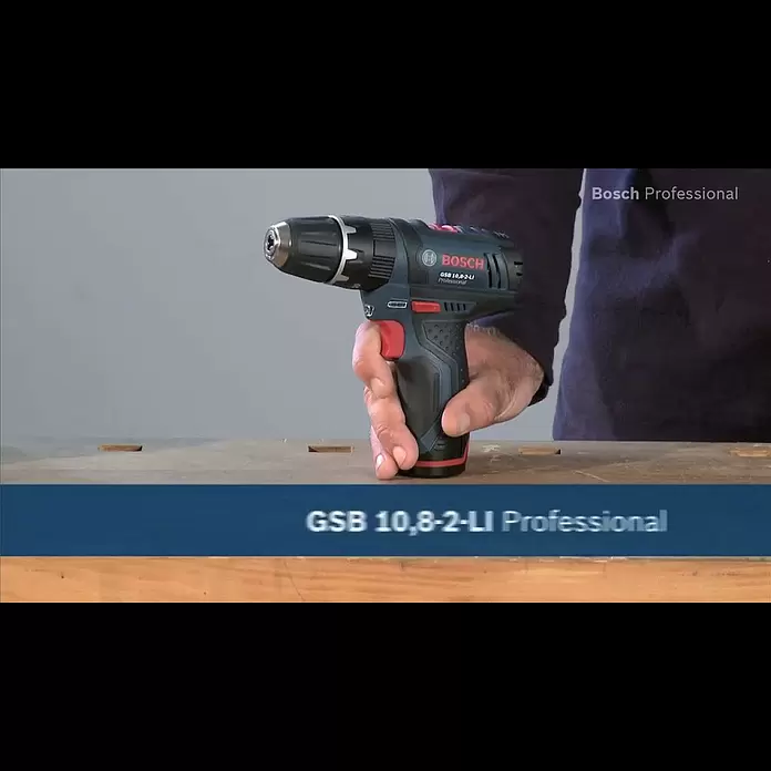 Bosch Professional Akku-Schlagbohrschrauber GSB 12V-15 - 12 V, Ohne Akku, 30 Nm, Ohne Akku, in Karton - Bosch Akku-Schlagbohrschrauber GSB 10,8-2-LI Professional