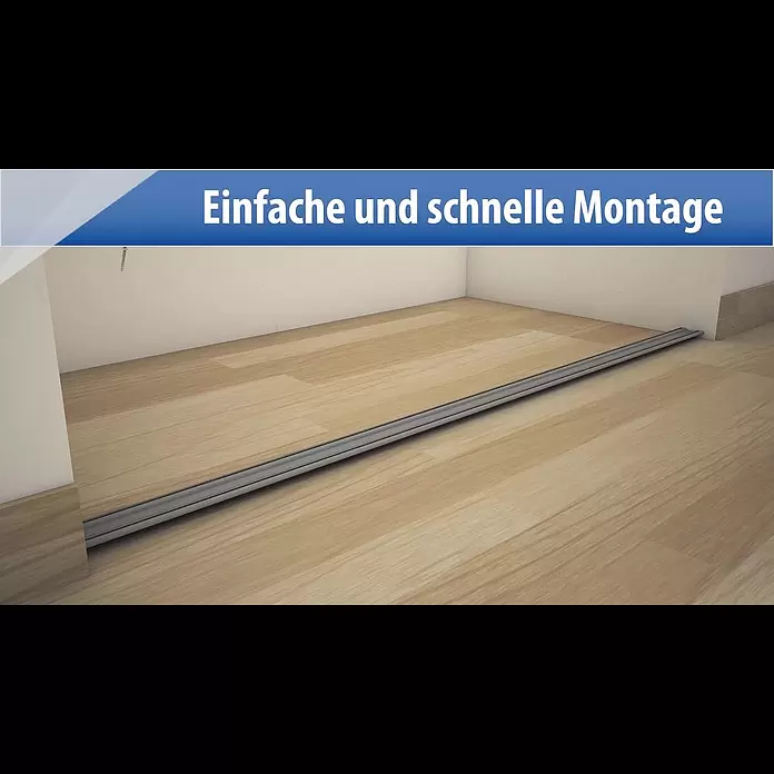 Optimum Schiebetür-Bau-Set - Weiß/Grau, 180 x 250 cm - Optimum Schiebtüren | BAUHAUS