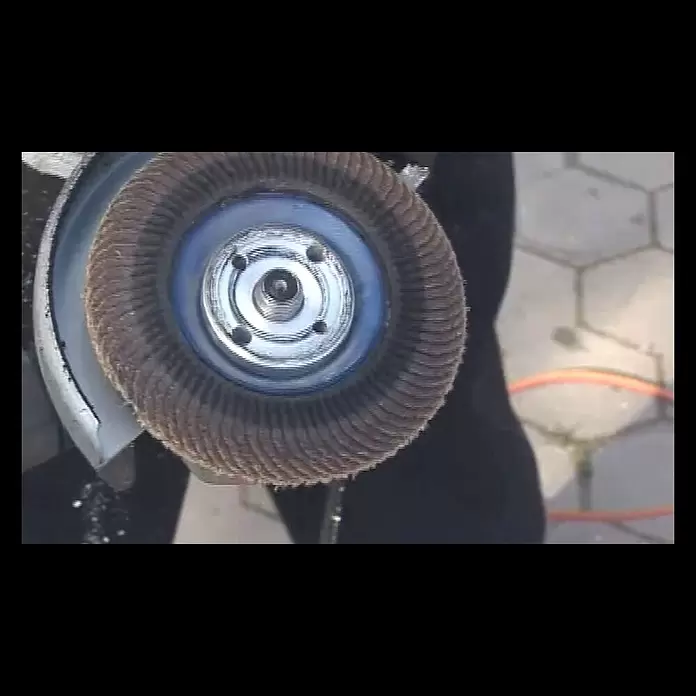 Roto Kruna Rotoraspel - 115 mm, Mittel - ROTO Raspel Schleifscheibe für Bearbeitung von Holz, Kunstoff, Gummi, Lack, Farben, Styropor...