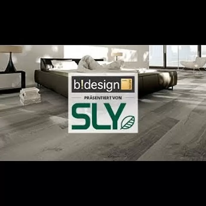 Vinylboden Sly L - Brava, Fliese, 812,8 x 406,4 x 7,5 mm - b!design isocore inside präsentiert von SLY – Droplock 100 verlegen