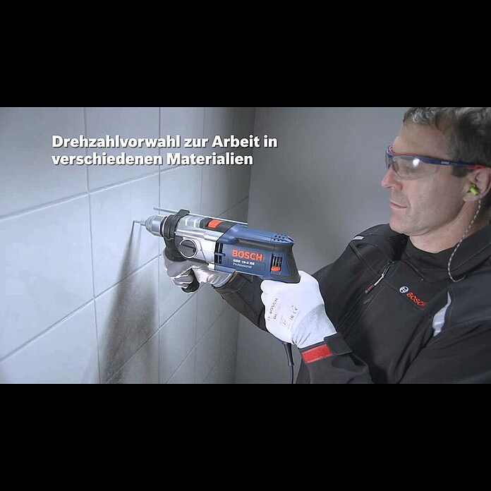 Bosch Professional Schlagbohrmaschine GSB 16 RE750 W, Leerlaufdrehzahl: 0 U/min - 2.800 U/min Product