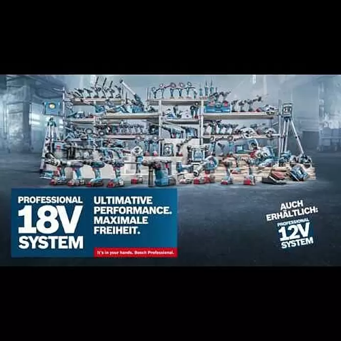 Bosch Professional AMPShare 18V Akku & Ladegerät - 18 V, 1 Akku, 4 Ah - Bosch Professional 18V-System Range
