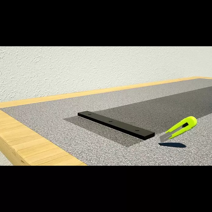 Easy Life InsektenschutzvorhangB x H: 100 x 220 cm, Montage Insektengitter: Kleben - Montage Teleskop Lamellenvorhang easyFIX HD