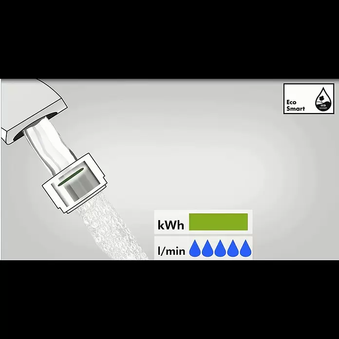Hansgrohe Logis Waschtischarmatur 210 - Chrom, Glänzend - Hansgrohe EcoSmart technology for mixers
