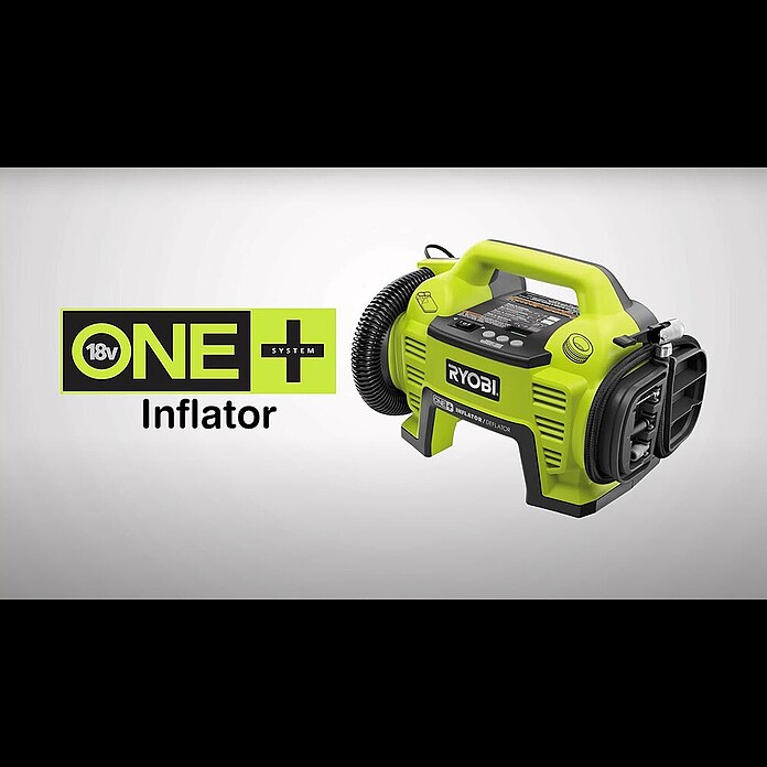 Ryobi ONE+ Akku-Kompressor R18I-018 V, Ohne Akku, Druck: 10,3 bar Product