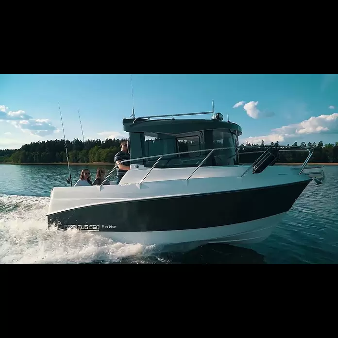 PEGAZUS GFK-Boot 560 Top Fisher Basic - Ohne Motor, Geeignet für: Max. 6 Personen, CE-Klasse C - Pegazus 560 Top Fisher - summer fishing and leisure