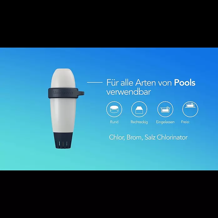Fluidra Blue Connect Wasser-Analysegerät - Steuerung per Smartphone-App - Blue Connect