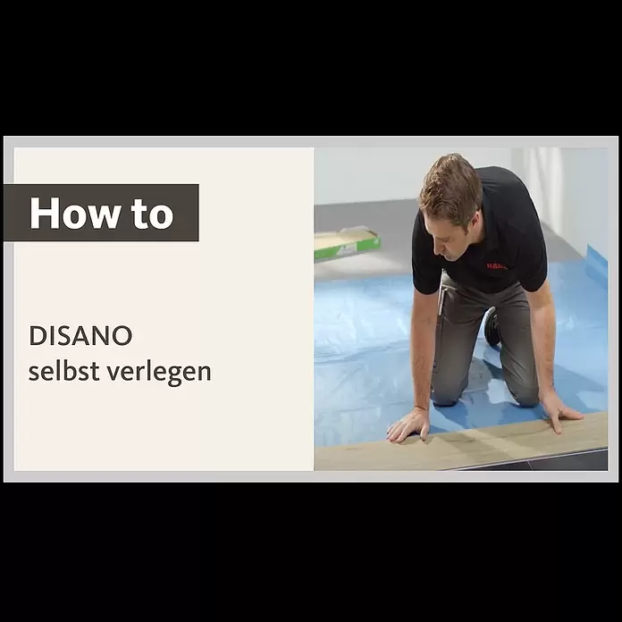 Living by Haro Hydrostar Designboden Eiche Como1.282 x 235 x 6,5 mm, Landhausdiele, Eiche Como - Designboden DISANO by HARO selbst verlegen – Verlegeanleitung: schwimmende Verlegung