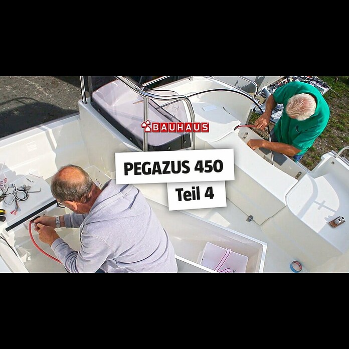 PEGAZUS GFK-Boot 450 Ready to Go 5036,8 kW, Geeignet für: Max. 5 Personen, CE-Klasse C Product