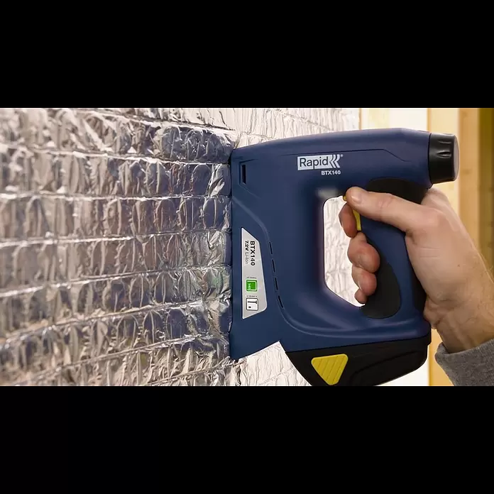 Rapid Akku-Tacker BTX140 - 7,2 V, 1 Akku, 1.300 mAh, Klammertiefe: 6 mm - 14 mm - Rapid BTX140 Li-Ion Akkutacker
