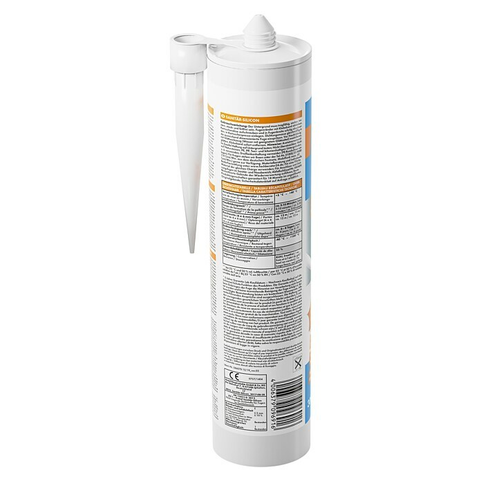 Knauf Sanitär-SilikonWeiß, 300 ml Back View